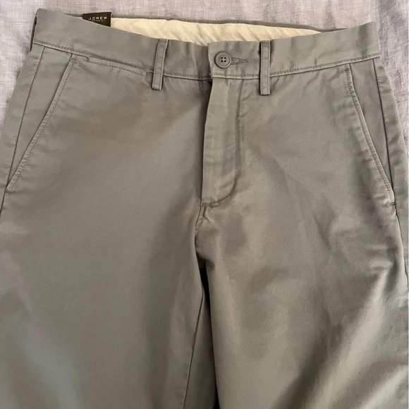 J.Crew Men’s Urban Slim Chino Pant Size 28/32 Vintage Grey NWT - Picture 8 of 8